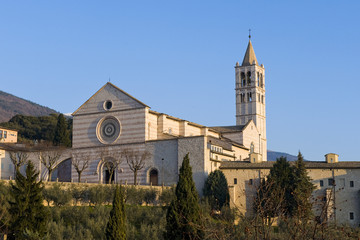 Fototapeta na wymiar Asyż, Kościół Santa Chiara