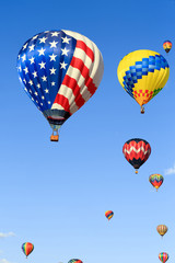 hot air balloons