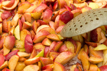 apple cooked with sugar