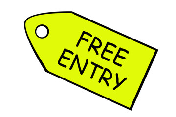 Yellow free pass/entry