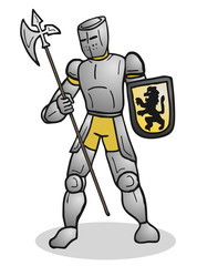 Medieval soldier