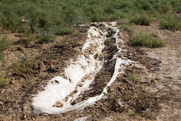 polyethylene as garbage