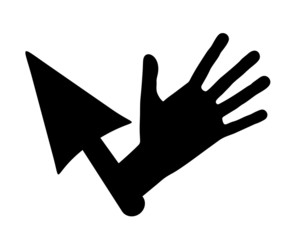 Hand cursor design