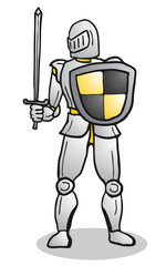 Medieval cartoon