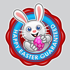 Happy Easter Guaranteed Seal