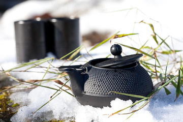 teatime in winter
