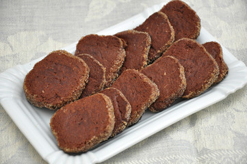 Chocolate Shortbread Cookies