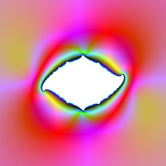 Ripped Psychedelic Frame