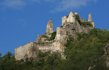 Fototapeta premium Ruine Dürnstein - Wachau, Österreich