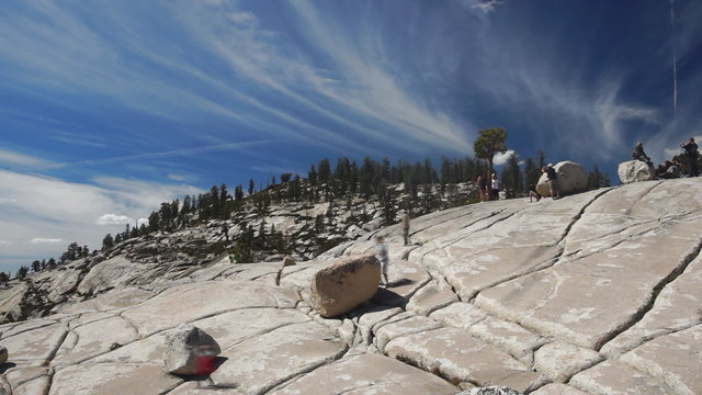 Olmsted Point, time-lapse