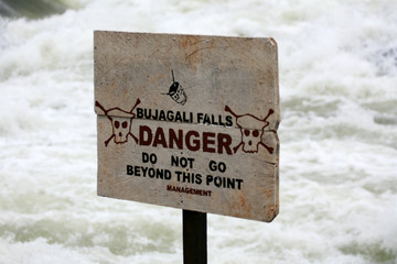 Nile River - Bujagali Falls + River in Uganda, Africa