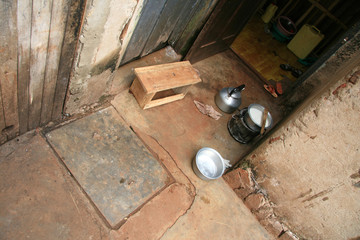 Simple Cooking Area - House - Jinja - Uganda, Africa