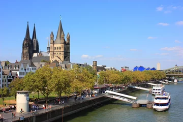 Köln, Blick von Deutzer Brücke (2012) © Branko Srot