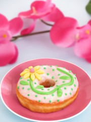 Dona decorada,día de los enamorados.