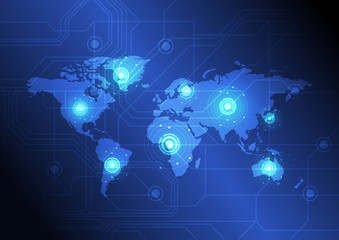 map global communication technology navigator