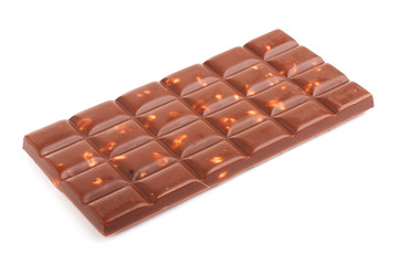 Chocolate with hazelnuts