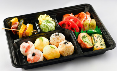 Clean and hygiene Japanese lunchbox food ready made