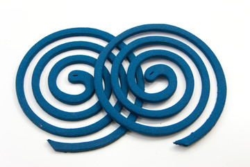 mosquito repellent incense coil blue