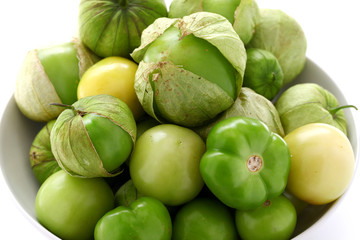 green tomatillo fruits