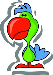 мультфильм попугай