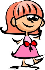 Симпатичные счастливых детей мультфильм