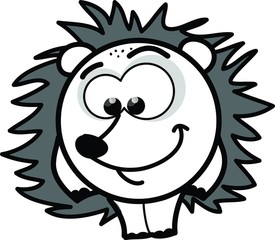 Мультфильм вектор ежа