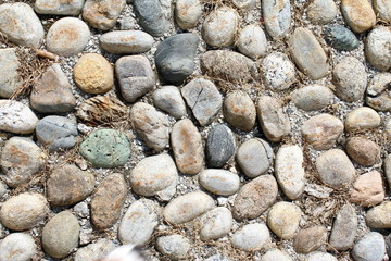 Street cobblestones background