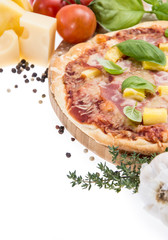 Pineapple and Ham Pizza