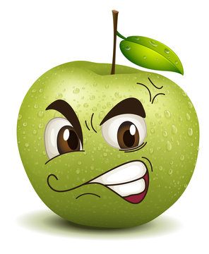 envy apple smiley