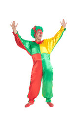 portrait of the clown