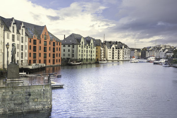 Fototapeta premium Alesund on the west caost of Norway