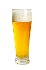 Glass with beer