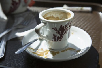 Coffee just drunk