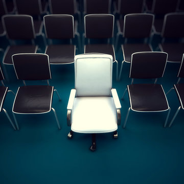 One Reserved Seat In Auditorium