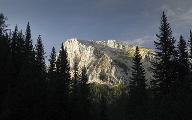 Ogradi (2087)  in Julien Alps in Slovenia