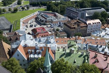Estonia. Tallinn. Urban view