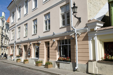 The street of old Tallinn
