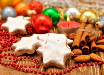 Christmas star cookies