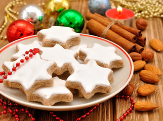 Christmas star cookies