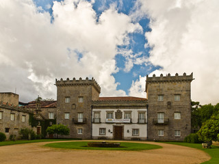 Fototapeta na wymiar Castrelos Pałac w Vigo