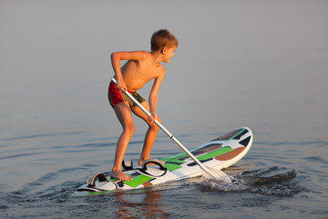 SUP (stand up paddle)  learning