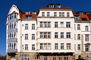 Fototapeta na wymiar Leipzig Gründerzeithaus Südvorstadt