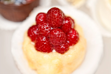 Dessert | Törtchen | Himbeertörtchen | sRGB