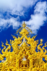Fototapeta premium Wat Rong Khun,Chiangrai, Thailand