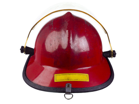up close fire helmet