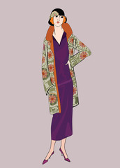 Flapper girls (20's style): Retro fashion party