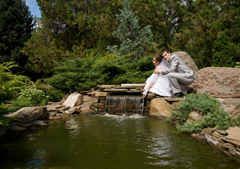 Bride and groom