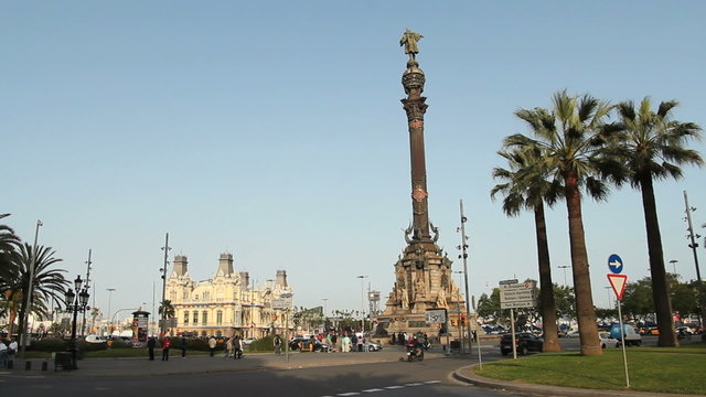 Columbus monument, Barcelona