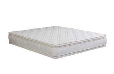 Soft mattress isolated