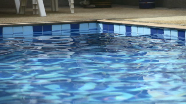 Surface water in the swimming pool